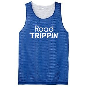 Funny Cool Sarcastic Driving Gift Road Trippin Gift Mesh Reversible Basketball Jersey Tank