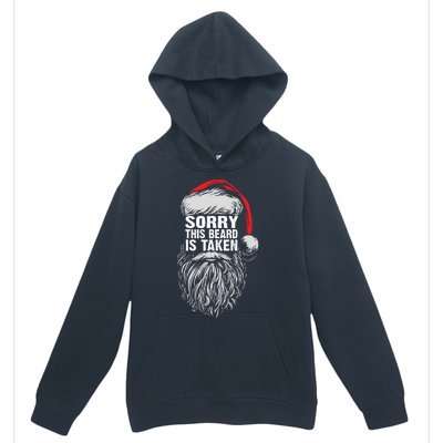 Funny Christmas Sorry This Beard Is Taken Santa Claus Urban Pullover Hoodie