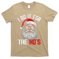 Funny Christmas Santa Claus I Do It For The Hos Cute Xmas T-Shirt