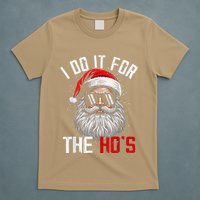 Funny Christmas Santa Claus I Do It For The Hos Cute Xmas T-Shirt