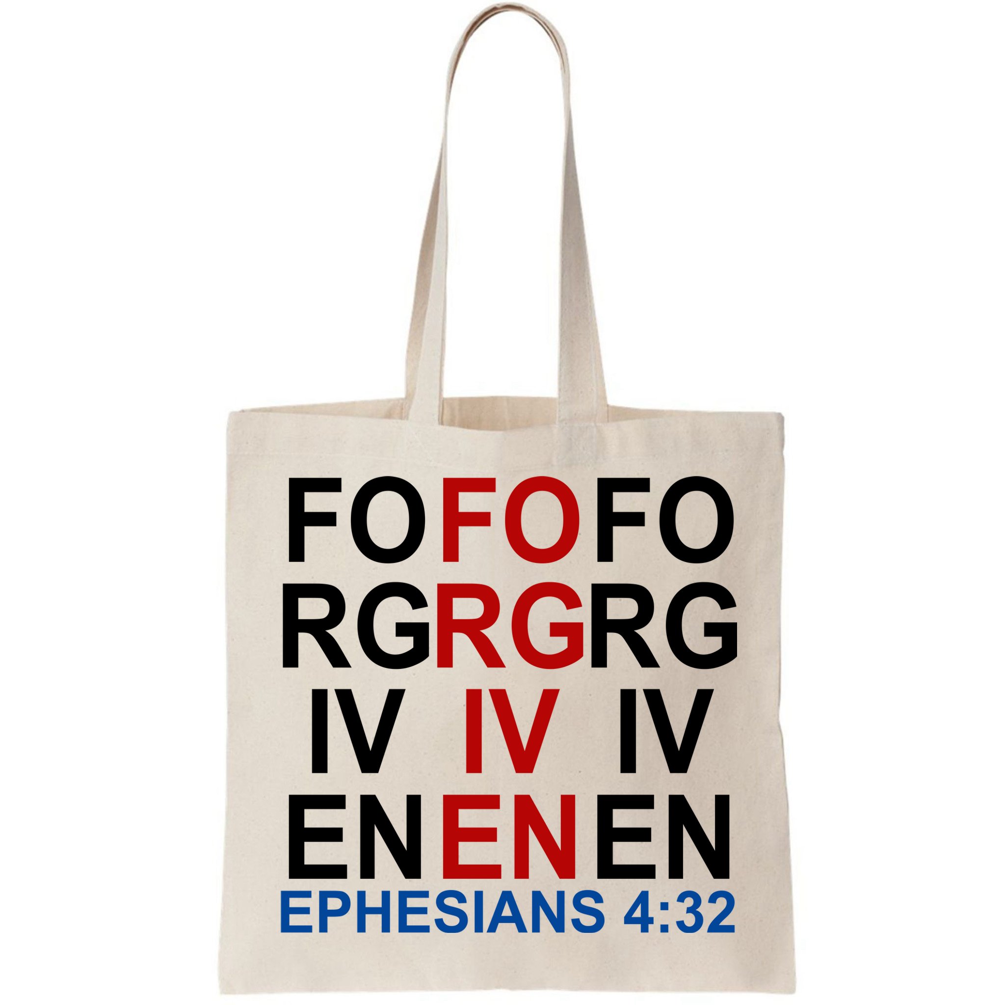 Forgiven Christian Saying Bag