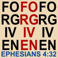 Forgiven Christian Saying Bag