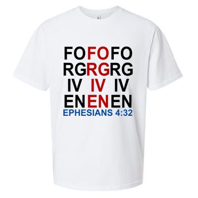 Forgiven Christian Saying Sueded Cloud Jersey T-Shirt