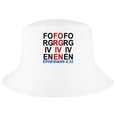 Forgiven Christian Saying Cool Comfort Performance Bucket Hat