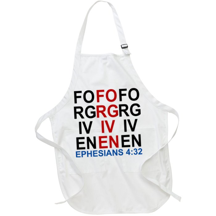 Forgiven Christian Saying Apron