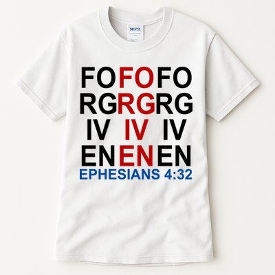 Forgiven Christian Saying Tall T-Shirt
