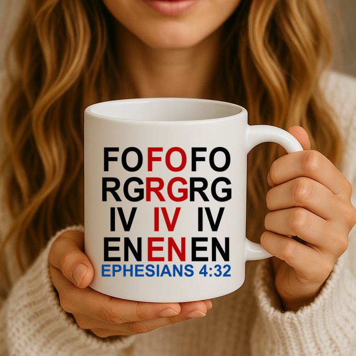 Forgiven Christian Saying Mug