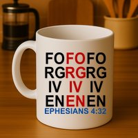 Forgiven Christian Saying Mug