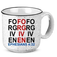 Forgiven Christian Saying 15oz Campfire Ceramic Mug