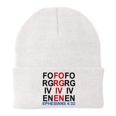 Forgiven Christian Saying Beanie