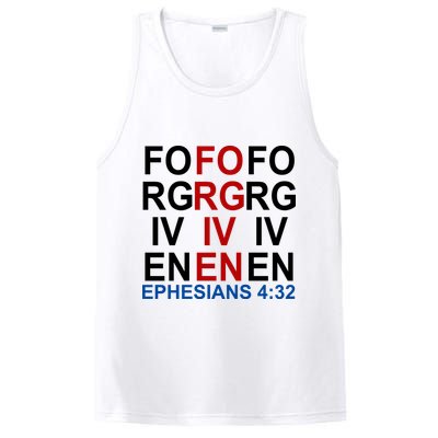 Forgiven Christian Saying PosiCharge Competitor Tank