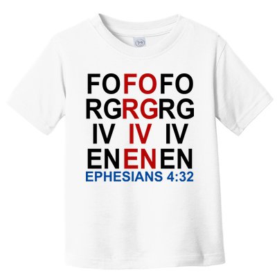 Forgiven Christian Saying Toddler T-Shirt