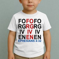 Forgiven Christian Saying Toddler T-Shirt