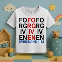 Forgiven Christian Saying Toddler T-Shirt