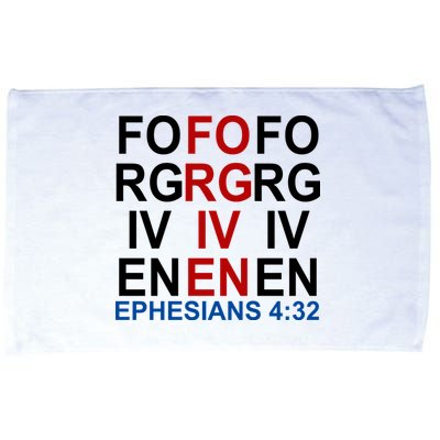 Forgiven Christian Saying Microfiber Hand Towel