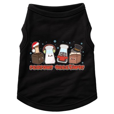 Funny Christmas Seasons Greeting Doggie Tank