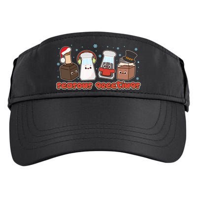 Funny Christmas Seasons Greeting Adult Drive Performance Visor