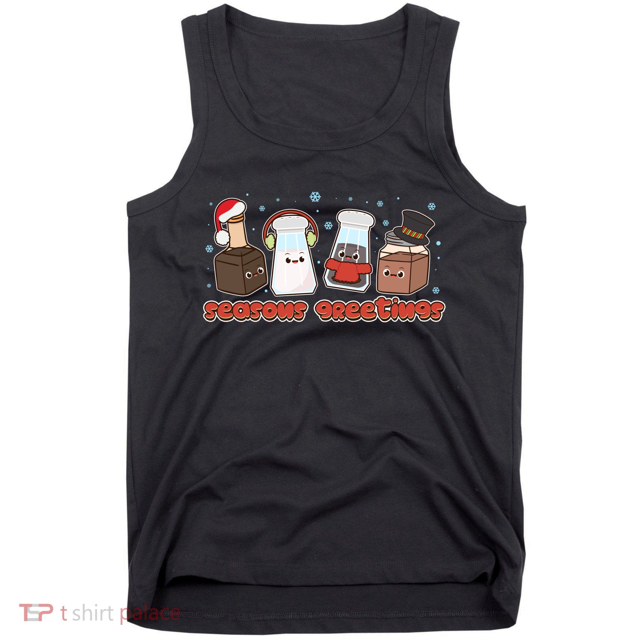 Funny Christmas Seasons Greeting Tank Top