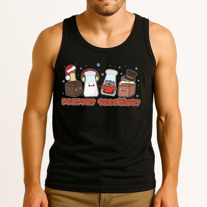 Funny Christmas Seasons Greeting Tank Top