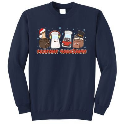 Funny Christmas Seasons Greeting Tall Sweatshirt