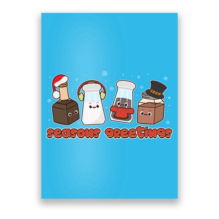 Funny Christmas Seasons Greeting Poster