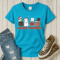Funny Christmas Seasons Greeting Womens T-Shirt