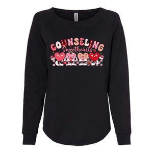 Funny Counseling Sweethearts Valentines Day Counselor Womens California Wash Sweatshirt