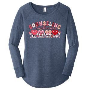 Funny Counseling Sweethearts Valentines Day Counselor Women's Perfect Tri Tunic Long Sleeve Shirt