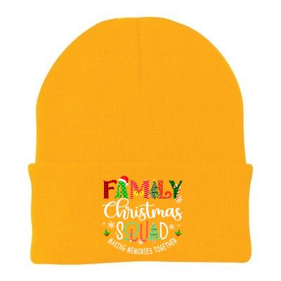 Family Christmas Squad Matching Outfit Xmas Santa Group Knit Cap Winter Beanie