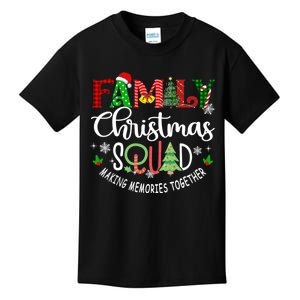 Family Christmas Squad Matching Outfit Xmas Santa Group Kids T-Shirt