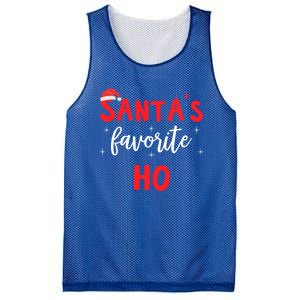 Funny Christmas Santas Favorite Ho Gift Mesh Reversible Basketball Jersey Tank