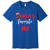 Funny Christmas Santas Favorite Ho Gift Premium T-Shirt