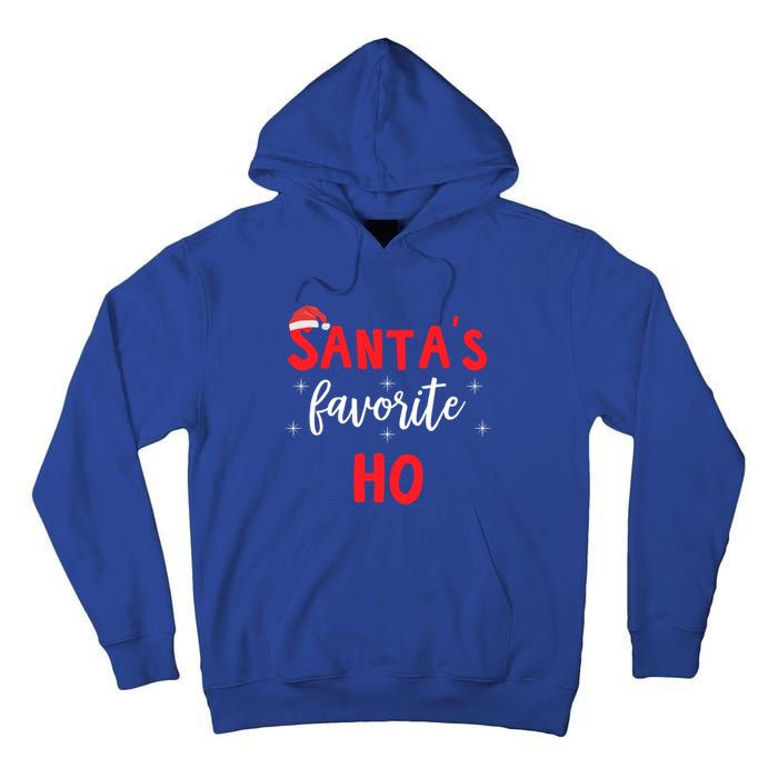 Funny Christmas Santas Favorite Ho Gift Tall Hoodie