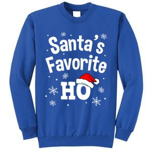 Funny Christmas SantaS Favorite Ho Fun Cute Gift Sweatshirt