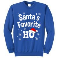 Funny Christmas SantaS Favorite Ho Fun Cute Gift Sweatshirt