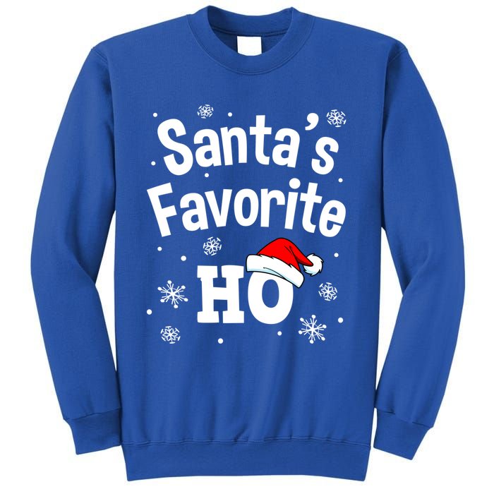 Funny Christmas SantaS Favorite Ho Fun Cute Gift Sweatshirt