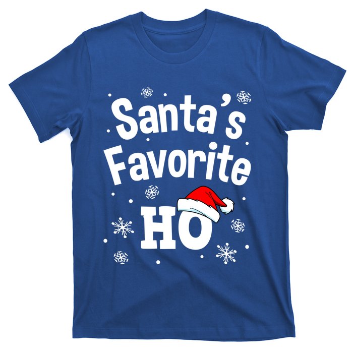 Funny Christmas SantaS Favorite Ho Fun Cute Gift T-Shirt