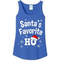 Funny Christmas SantaS Favorite Ho Fun Cute Gift Ladies Essential Tank