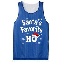 Funny Christmas SantaS Favorite Ho Fun Cute Gift Mesh Reversible Basketball Jersey Tank