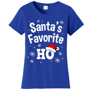 Funny Christmas SantaS Favorite Ho Fun Cute Gift Women's T-Shirt