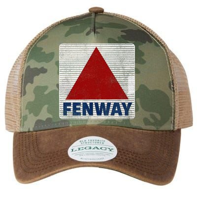 Fenway Citgo Sign Boston Retro Graphic  Legacy Tie Dye Trucker Hat
