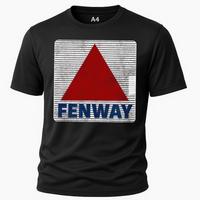 Fenway Citgo Sign Boston Retro Graphic  Performance Shirt