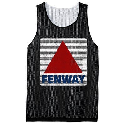 Fenway Citgo Sign Boston Retro Graphic  Mesh Reversible Basketball Jersey Tank