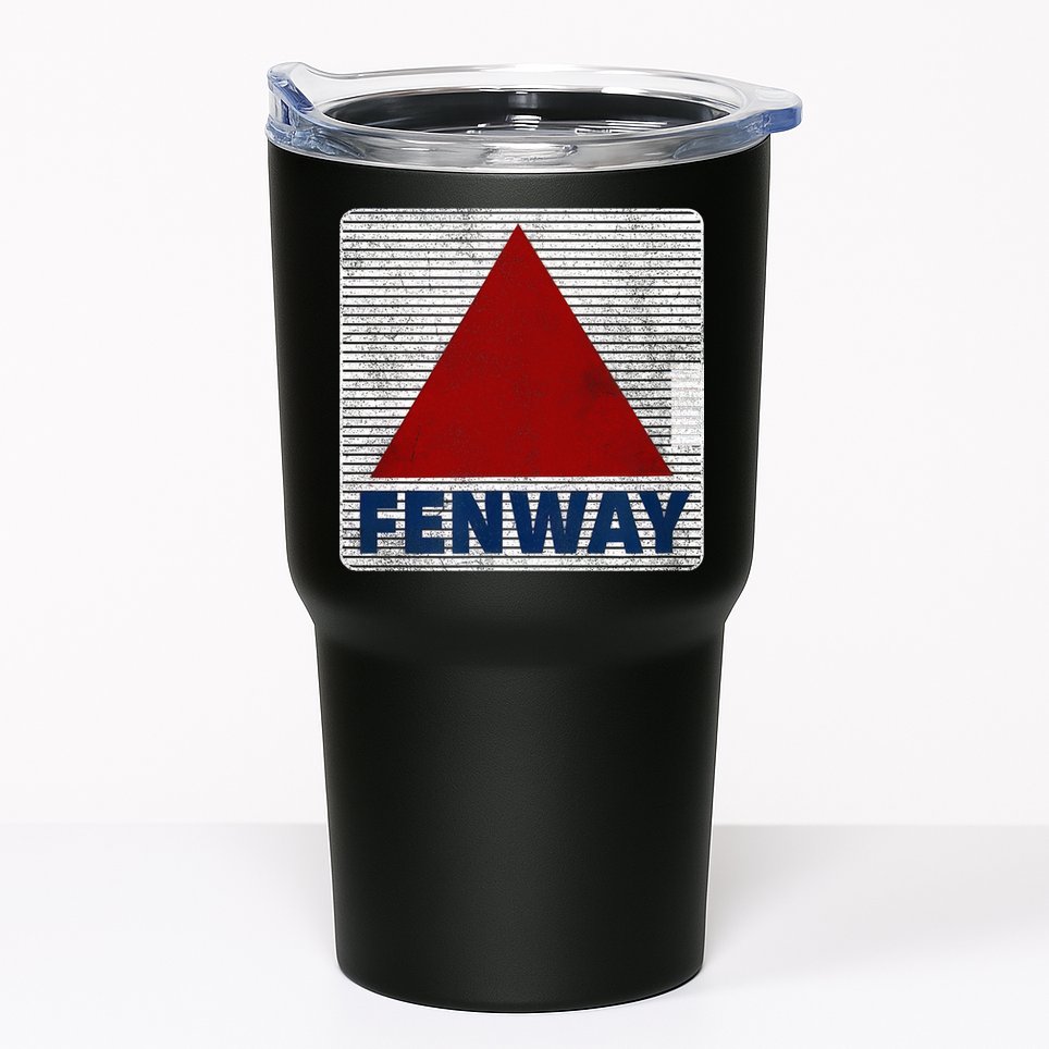 Fenway Citgo Sign Boston Retro Graphic  Tumbler