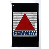 Fenway Citgo Sign Boston Retro Graphic  Golf Towel