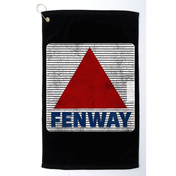 Fenway Citgo Sign Boston Retro Graphic  Golf Towel