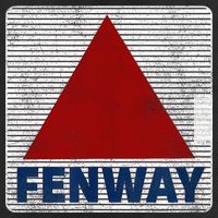 Fenway Citgo Sign Boston Retro Graphic  Golf Towel