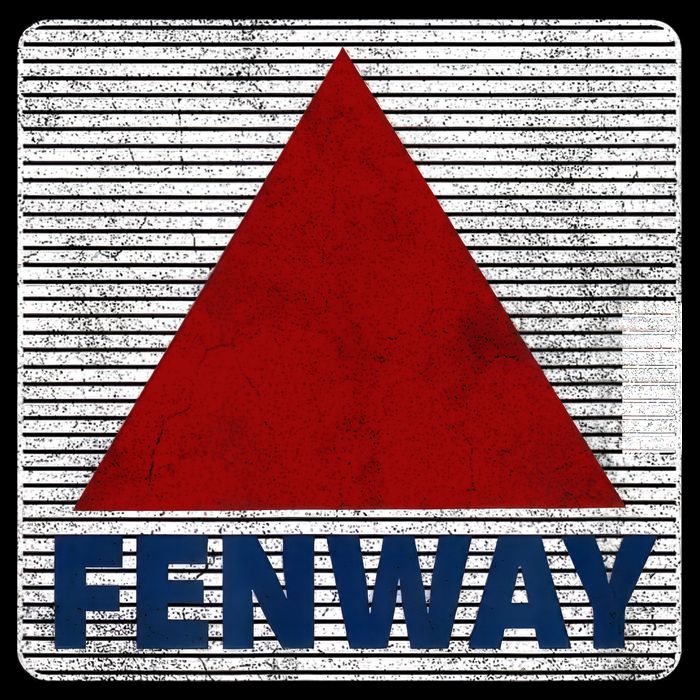 Fenway Citgo Sign Boston Retro Graphic  Wool Snapback Cap