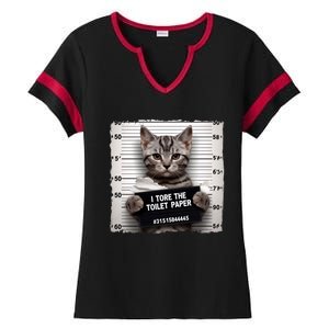 Funny Cat Sarcastic Kitten Animal Humor Cat Cool Gift Ladies Halftime Notch Neck Tee