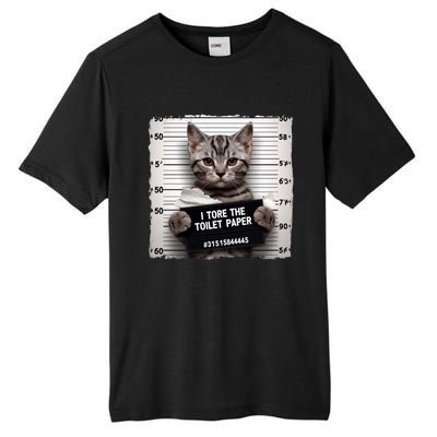 Funny Cat Sarcastic Kitten Animal Humor Cat Cool Gift Tall Fusion ChromaSoft Performance T-Shirt